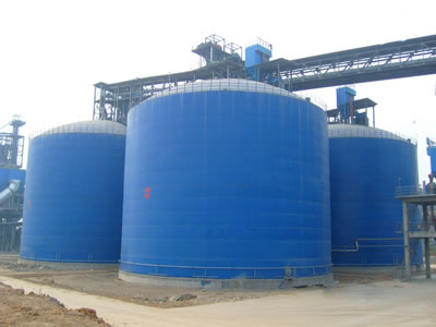 黄竹镇水泥钢板库改造