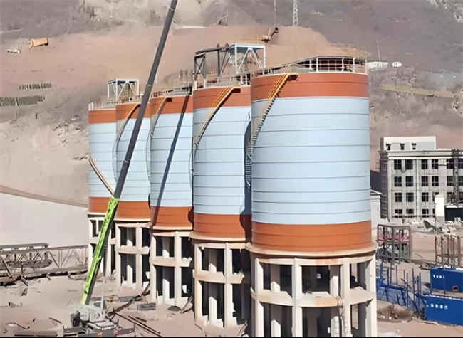 黄竹镇高架钢板仓